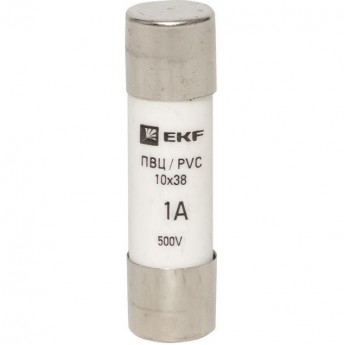 Цилиндрическая плавкая вставка EKF ПВЦ, 1А 20 шт PROxima Цилиндрическая плавкая вставка EKF ПВЦ, 1А 20 шт PROxima