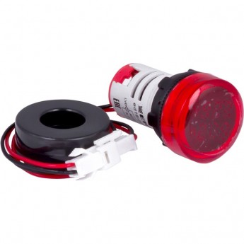 Индикатор значения тока и напряжения EKF PROXIMA ED16-22AVD 100А красный, в комплекте с трансформатором тока Индикатор значения тока и напряжения EKF PROXIMA ED16-22AVD 100А красный, в комплекте с трансформатором тока