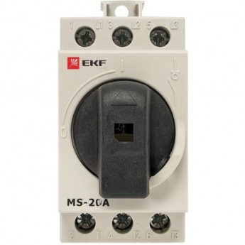 Модульный рубильник на DIN-рейку EKD PROxima MS-20A, 3P, SQ