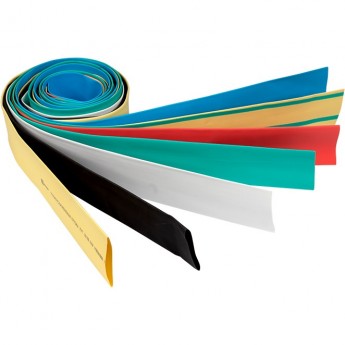 Набор ТУТ EKF PROXIMA нг: 7 цветов по 7шт. Разного диаметра (10/5; 12/6; 16/8; 20/10; 25/12,5; 30/15; 40/20) 1м.