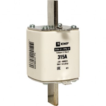 Плавкая вставка EKF PROXIMA ППН-37 400/315А габарит 2 Плавкая вставка EKF PROXIMA ППН-37 400/315А габарит 2