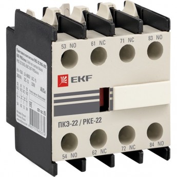 Приставка контактная EKF PROXIMA ПКЭ-22 2NO+2NC Приставка контактная EKF PROXIMA ПКЭ-22 2NO+2NC