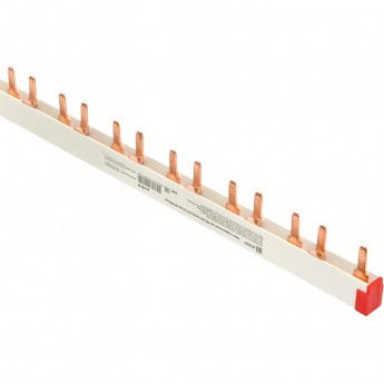 Шина соединительная EKF PROXIMA типа PIN для 2-ф нагр. 63А 54 мод. Шина соединительная EKF PROXIMA типа PIN для 2-ф нагр. 63А 54 мод.