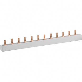 Шина соединительная EKF PROXIMA типа PIN для 3-ф нагр. 63А 12 мод. Шина соединительная EKF PROXIMA типа PIN для 3-ф нагр. 63А 12 мод.