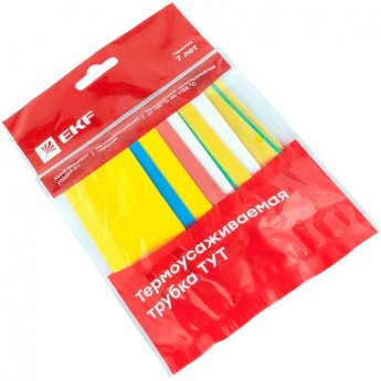 Термоусаживаемая трубка EKF PROXIMA ТУТ нг 30/15 набор:7 цветов по 3шт. 100мм. Термоусаживаемая трубка EKF PROXIMA ТУТ нг 30/15 набор:7 цветов по 3шт. 100мм.