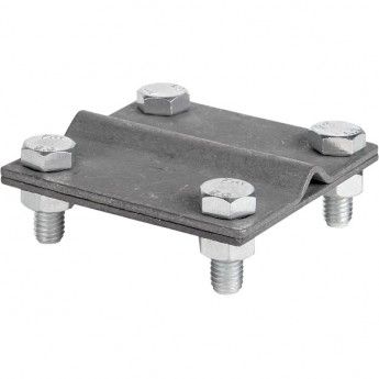 Зажим универсальный EKF полоса 40 - прут 10 (пластина 70x70мм) HZ PROxima Зажим универсальный EKF полоса 40 - прут 10 (пластина 70x70мм) HZ PROxima